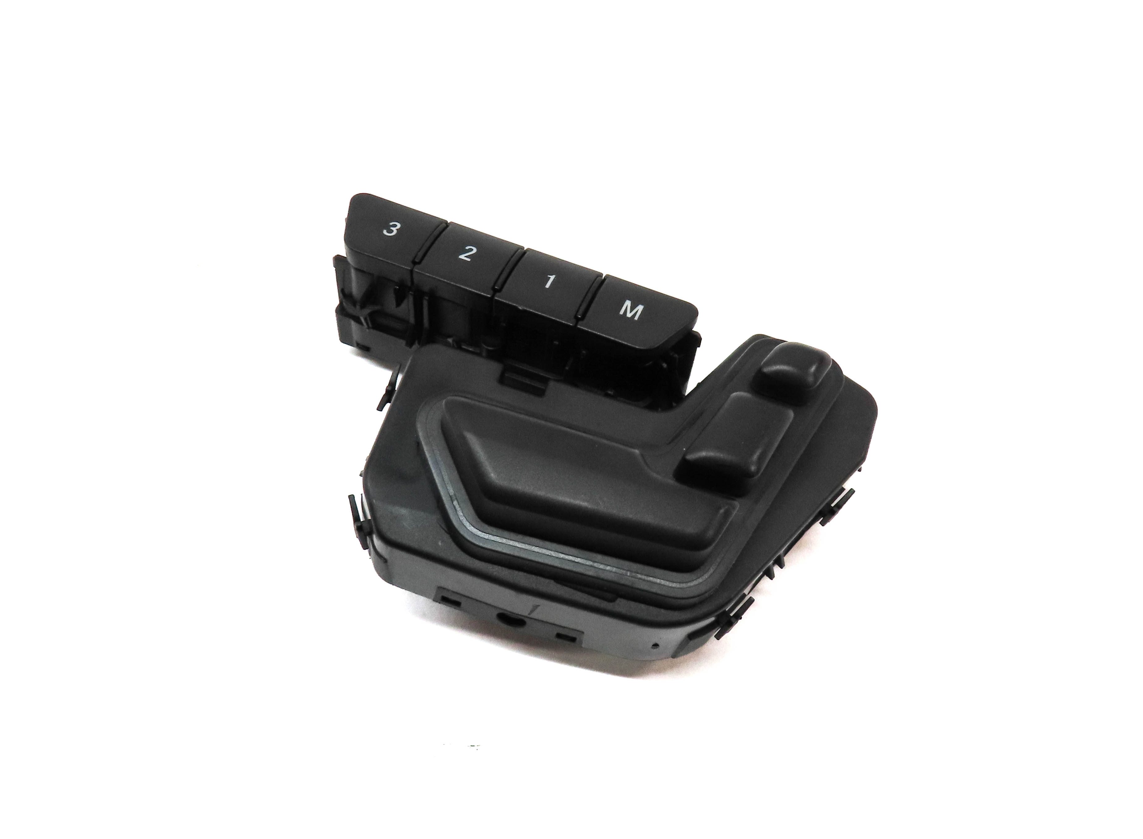 2013 MERCEDES GL350 (X166) FRONT RIGHT PASSENGER SEAT ADJUST SWITCH w/ MEMORY — exact item pictured